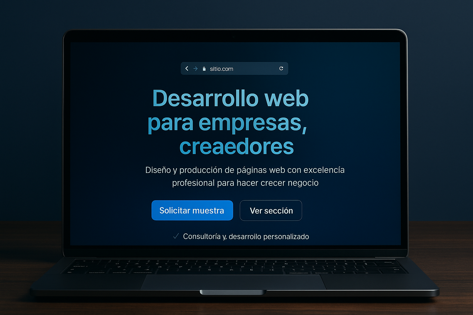 Desarrollo de pagina terminado